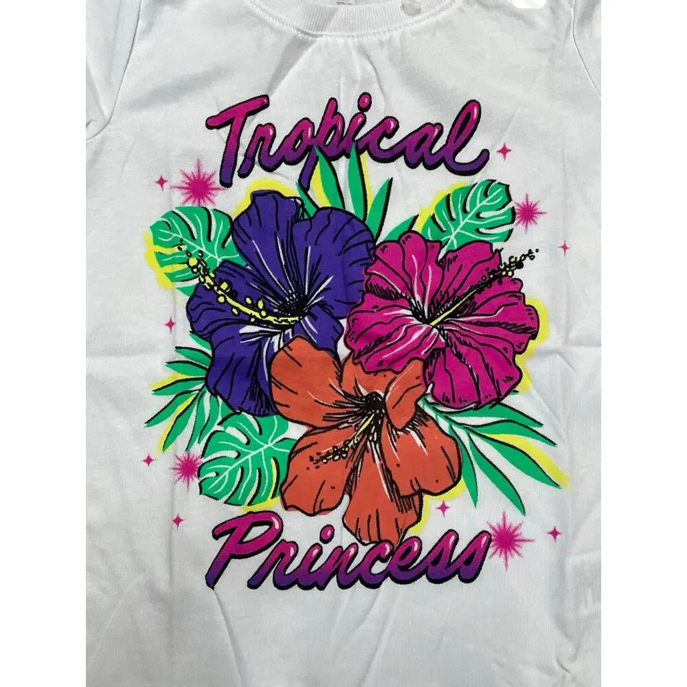 The Children's Place Tropical Princess Graphic T-Shirt 3T